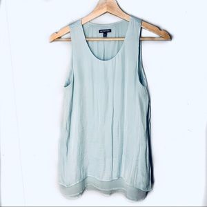 Who What Wear light blue sleeveless top